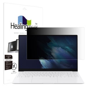 힐링쉴드 갤럭시북2 프로 15인치 NT950XEE/V 항균 블루라이트차단 양면 정보보안기