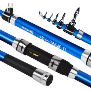 바다 원투낚시대 해동 프로울프2 초보 원투대 방파제 서프 릴대 블루360