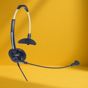FreeMate DH-011T 유선 콜센터헤드셋 전화기 PC USB C타입 헤드셋마이크
