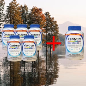 캐나다 센트룸 포 맨 실버 종합 멀티 비타민 C A D 남성 영양제 250 정 6개