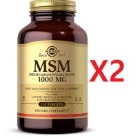 솔가 MSM 1000mg 120정 2개