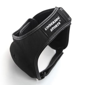 두툼한 턱 패드로 업그레이드된 이어가드!