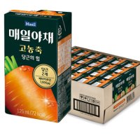 매일야채 고농축 당근의힘 베타카로틴주스 125ml 24팩