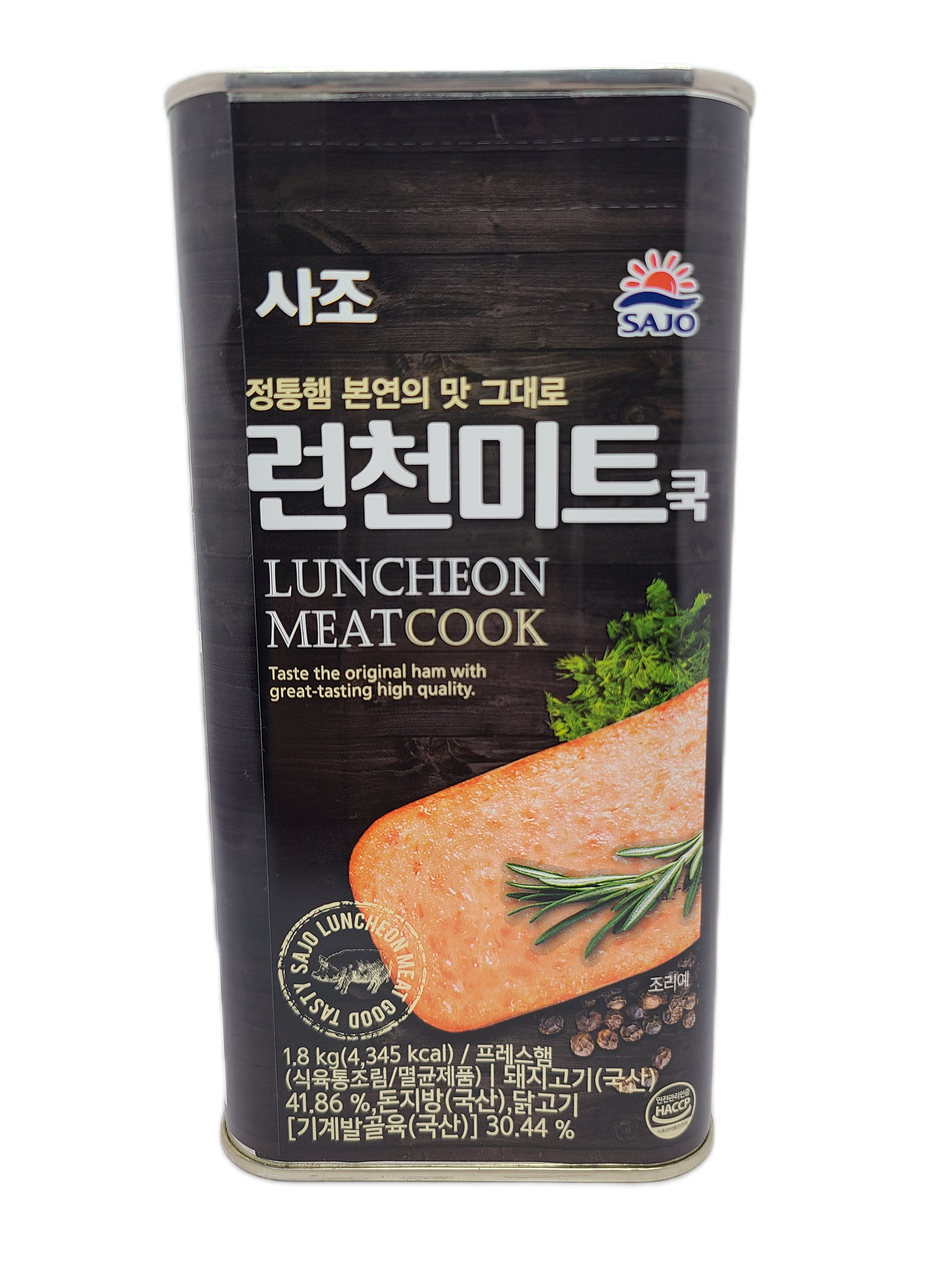 [박스판매] CJ 씨제이 백설 스팸 클래식 1.81kg 업소용 대용량 캔 햄 1.8kg x 6개