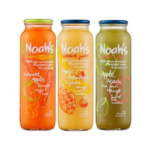 노아주스 3가지맛(당근진저+바나나리치 망고+키위 복숭아 망고) 260ml 12개+국내산 극세사 세차타월 증정