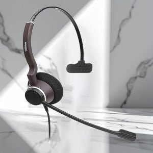 FreeMate DH-051TFN 유선 콜센터헤드셋 전화기 PC USB C타입 헤드셋마이크