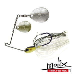 몰릭스 FS 스피너베이트 1/2온즈 헤리티지 더블콜로라도 DC 배스 미끼 루어 낚시 용품