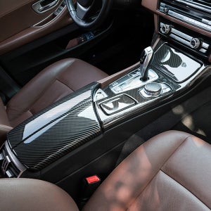 BMW 5시리즈 기어 대쉬보드 패널 카본 몰딩 F10 용품