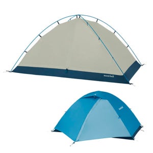 겨울용텐트 몽벨 크로노스 돔2 경량 스카이블루
