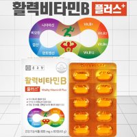 종근당 활력 비타민B 플러스 2개월분 약국 구내염 비타민BB6 비오틴