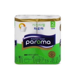 키친타올 135매 (2롤12묶음 )24롤