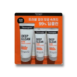 뉴트로지나 뉴트로지나 딥클린 아크네 포밍 클렌저 150g 3개 + 증정