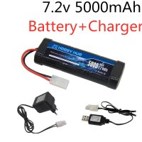 rc충전기 rc배터리충전기 7.2v 5000mah ni-mh 배터리 팩 tamiya 및