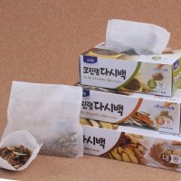 일회용티백 티백주머니 크린랲 다시백 멸치망 공티백