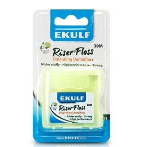 이컬프 라이저치실 30m 벌꿀 식물성 왁스