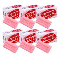 조트 핑크 솝 세탁 비누 200g 6팩 (zote)