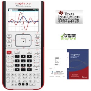 텍사스인스트루먼트 TI-nSpire CX II-T 한글설명서 IB SAT ACT AP Computer Software Student License_4Y