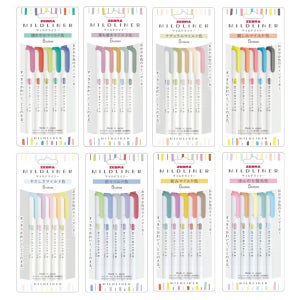 제브라 new 마일드라이너 형광펜 5색세트