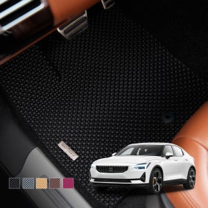 폴스타2 전기 Polestar 2 엠보싱3D 자동차 바닥 차박 고무 방수 카매트