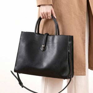 비에스한스 소가죽 빅토트백 직장인 노트북 여자서류가방