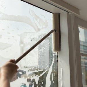 길이조절 방충망 청소 솔+창문닦이패드+스퀴즈 포함