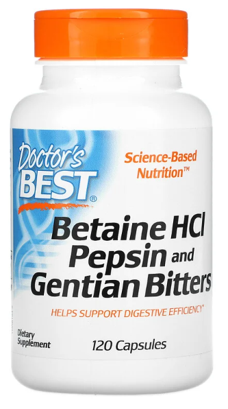 닥터스 베스트 <b>베타인 HCL 펩신</b> 120정