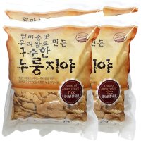 [무료] 엄마손맛 우리쌀로 만든 구수한 누룽지 3kg x 4개