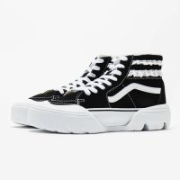 반스 샌디 리앙 UA SK8-Hi 테이퍼드 모듈라 블랙 트루 화이트