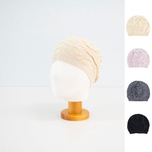 중년여성비니 여름 실크 항암 비니 모자 Modelia