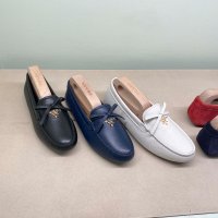 프라다 여성 클래식 로고 리본 드라이빙 슈즈 (1DD070-020) / PRADA WOMEN CLASSIC LOGO RIBBON DRIVING SHOES