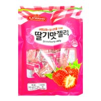 일광제과 딸기맛젤리 280g x 1개 옛날제리