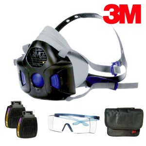 방독면 풀셋트 3M HF800 농약 방독면 마스크 패키지