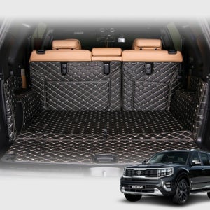 모하비 더마스터 6인승 풀커버 트렁크매트 칸