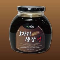 약초인 국내산 도라지 생강청 650g 생강도라지차