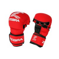 지브라 MMA 글러브 - ZEBRA MMA Sparring Gloves red /권투글러브 킥복싱 무에타이 MMA 종합격투기