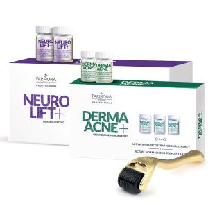 파모나 피부타입별 스킨케어 앰플 + 더마롤러(나노펜)