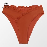 cupshe 오버랩 merrow edge hipster low west bikini