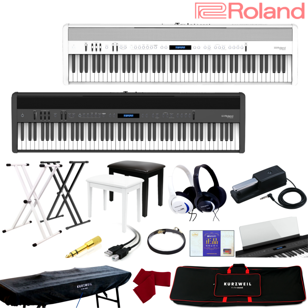 Roland 롤랜드 FP60X 디지털피아노 풀패키지 쌍열스탠드 FP-60X