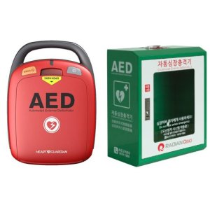 심장제세동기 AED 라디안 HR-501 벽걸이형 세트