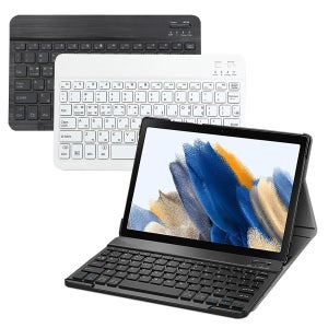 갤럭시탭a8 10.5북커버 백라이트 led 블루투스키보드케이스 sm-x200/x205