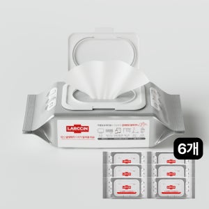 랩신 다목적 알콜 소독 티슈 50매X6개