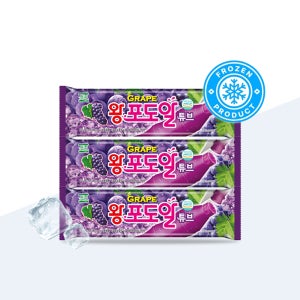 대용량 쭈쭈바 아이스크림 서주 왕포도알 35개