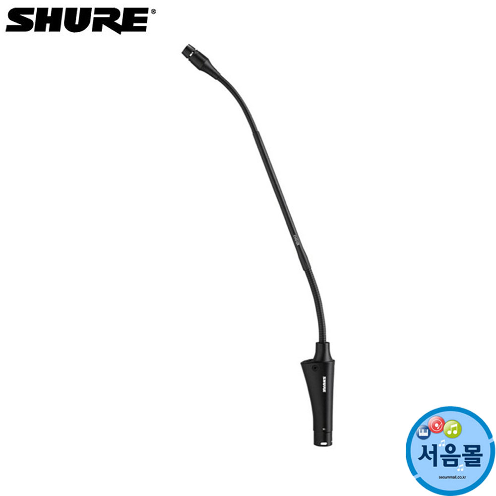 Shure 슈어 강대상마이크 구즈넥마이크 CVG12-B/C 12인치