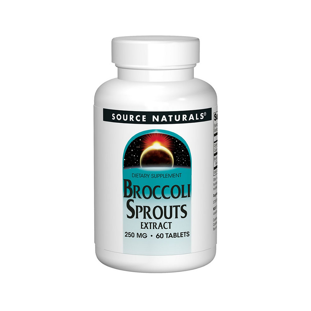 소스네츄럴스 <b>브로콜리 스프라우트 250mg</b> 설포라판 60정