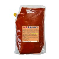 국밥다대기 2kg x 6개입 매운 순대국 돼지국밥 갈비탕 해장국 다데기 업소용 무료배송