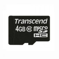 트랜센드 마이크로 SD 4기가 Micro SDHC CLASS10 메모리 카드 20mb/s