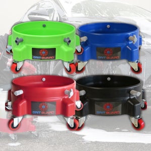 그릿가드 버킷돌리 기본 바퀴 포함 세차 물통 버킷 의자 스툴