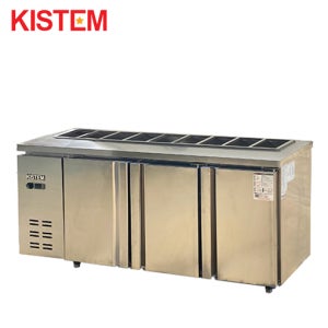 올스텐 디지털 뒷줄반찬테이블냉장고1800 KIS-PDB18R-3 프로모델 업소용냉장고 냉장 3도어 앞작업대 주방 식당 카페 영업용 KISTEM 키스템