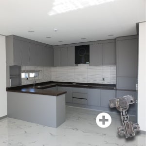 도장 싱크대 문짝 도어 교체 셀프 씽크대 문 최대 1200mmx2400mm 걸레받이