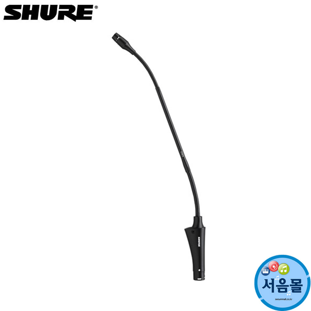 Shure 슈어 강대상마이크 구즈넥마이크 CVG12S-B/C 12인치